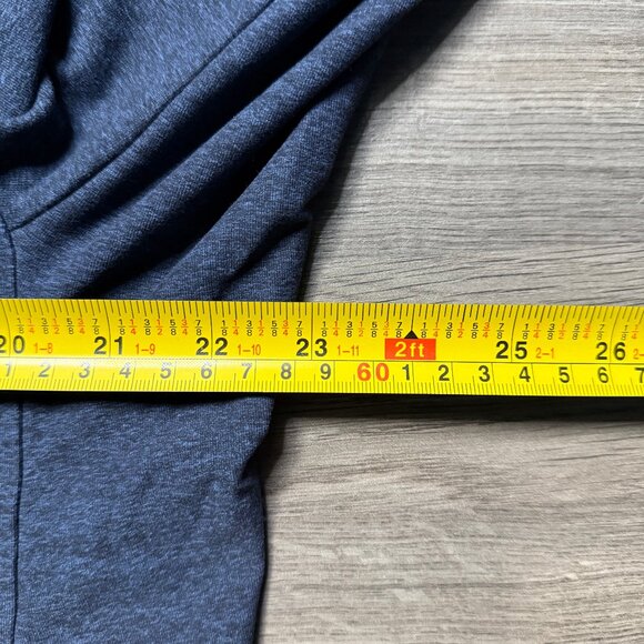 Lululemon Men's Surge Warm Reflective 1/2 Zip - Navy - Picture 7 of 8